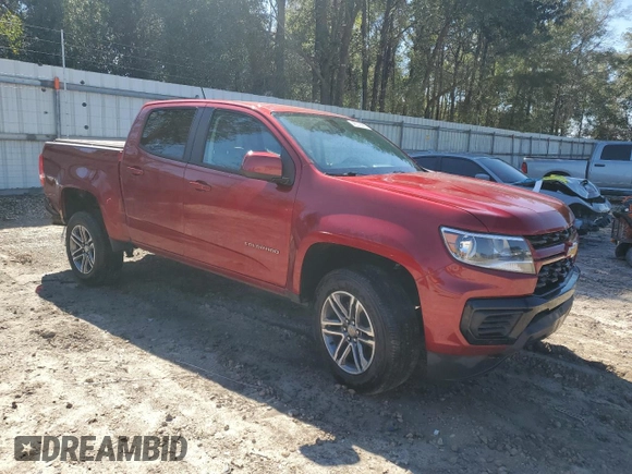 2021 Chevrolet Colorado 2WD Work Truck с VIN 1GCGSBEN9M1295673, выставлен на аукционе Copart как лот 46518885 с пробегом 76 971 миль миль и На запчасти • Non repairable. История ставок и продаж доступна на DreamBid. Изображение 4.