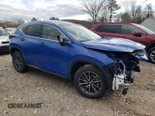 2025 Lexus NX with VIN 2T2HKCEZ9SC038658, listed as a Copart auction lot 79882084 with 1,323 mi miles and Salvage Title. Bid and sale history available at carsss.com. Image 4.