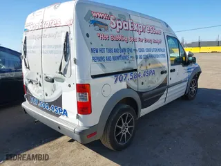 2013 Ford Transit Connect XL with VIN NM0LS7CN5DT173490, listed as a IAAI auction lot 41765443 with 172,985 mi miles. Bid and sale history available at carsss.com. Image 4.