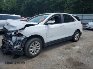 2021 Chevrolet Equinox LT with VIN 3GNAXTEV2MS133077, listed as a Copart auction lot 59235295 with Not provided miles and Salvage title. Bid and sale history available at DreamBid. Image 1.