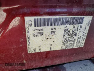 2017 Nissan Maxima SV with VIN 1N4AA6AP6HC405280, listed as a Copart auction lot 50936325 with 178,656 mi miles and Salvage Title. Bid and sale history available at DreamBid. Image 12.