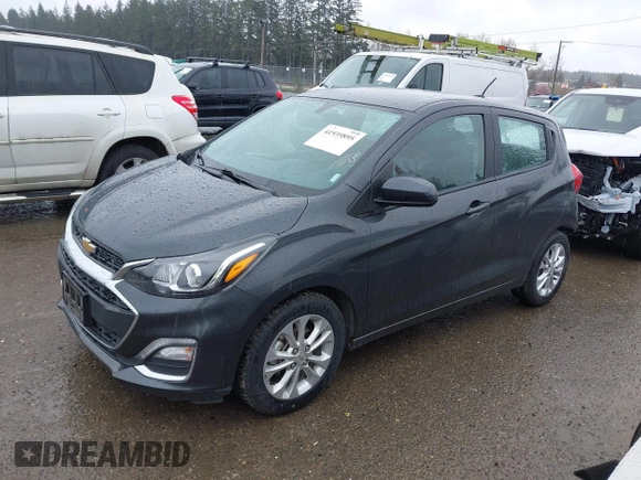 2022 Chevrolet Spark 1LT with VIN KL8CD6SA6NC012954, listed as a IAAI auction lot 41939895 with 51,974 mi miles. Bid and sale history available at carsss.com. Image 15.
