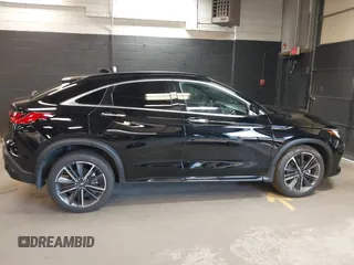 2024 Infiniti QX55 Luxe with VIN 3PCAJ5JRXRF105669, listed as a IAAI auction lot 42155781 with 17,556 mi miles and . Bid and sale history available at DreamBid. Image 14.