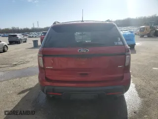 2015 Ford Explorer Sport with VIN 1FM5K8GT7FGB46597, listed as a Copart auction lot 49810195 with 131,100 mi miles and Salvage Title. Bid and sale history available at carsss.com. Image 6.