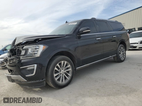 2018 Ford Expedition Max Limited with VIN 1FMJK1KT3JEA33926, listed as a Copart auction lot 48045815 with 148,530 mi miles and Salvage title. Bid and sale history available at DreamBid. Image 1.