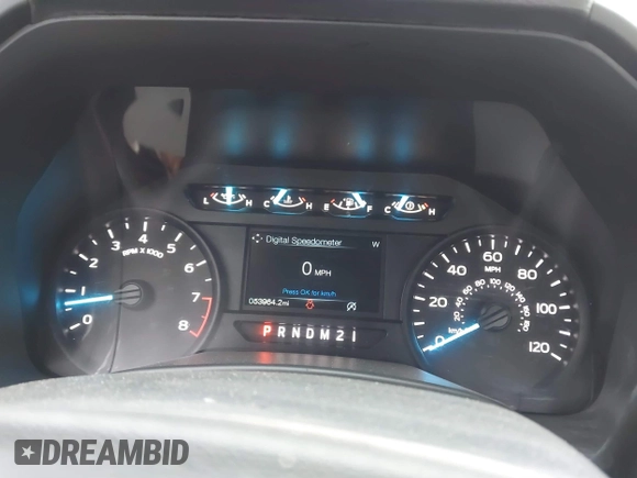 2019 Ford F-150 XL with VIN 1FTMF1EBXKKE23997, listed as a IAAI auction lot 41571221 with 53,964 mi miles and . Bid and sale history available at DreamBid. Image 7.