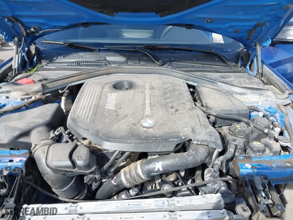 2020 BMW 2 Series M240i with VIN WBA2N1C08L7F39456, listed as a IAAI auction lot 41593230 with 37,747 mi miles. Bid and sale history available at carsss.com. Image 10.