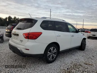 2018 Nissan Pathfinder S with VIN 5N1DR2MN2JC607960, listed as a Copart auction lot 89008165 with 113,557 mi miles and Salvage Title. Bid and sale history available at carsss.com. Image 3.