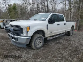2017 Ford F-350 Platinum z VIN 1FT8W3BT4HEE75790, wystawiony jako Copart lot #53556105 z przebiegiem 546 574 mil mil oraz Szkoda całkowita • Salvage title. Historia ofert i sprzedaży dostępna na DreamBid. Obrazek 1.