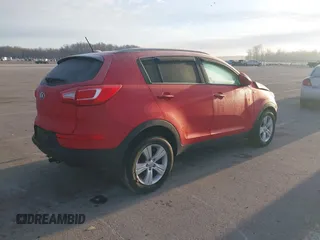 2013 Kia Sportage LX with VIN KNDPBCA29D7545542, listed as a IAAI auction lot 41863222 with Not Provided miles and . Bid and sale history available at carsss.com. Image 4.