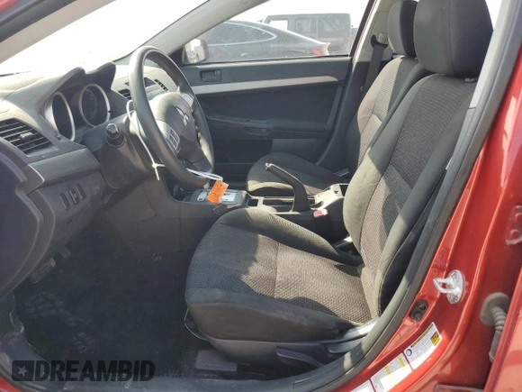 2010 Mitsubishi Lancer ES with VIN JA32U2FU2AU030886, listed as a Copart auction lot 75766834 with 117,501 mi miles and Salvage Title. Bid and sale history available at carsss.com. Image 7.