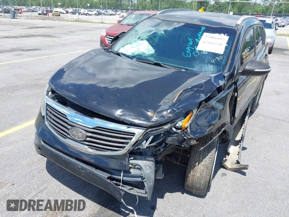 2013 Kia Sportage LX z VIN KNDPB3A27D7428624, wystawiony jako IAAI lot #42265738 z przebiegiem 91 244 mil mil oraz . Historia ofert i sprzedaży dostępna na DreamBid. Obrazek 6.
