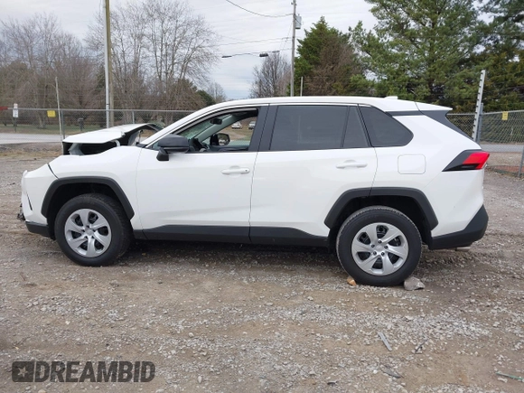 2024 Toyota RAV4 LE with VIN 2T3H1RFV6RC293484, listed as a IAAI auction lot 41546783 with 9,891 mi miles. Bid and sale history available at carsss.com. Image 14.