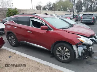 2017 Nissan Murano S with VIN 5N1AZ2MG9HN107961, listed as a IAAI auction lot 41838283 with 51,455 mi miles and . Bid and sale history available at carsss.com. Image 14.