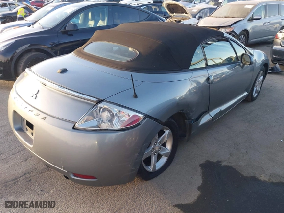 2008 Mitsubishi Eclipse GS with VIN 4A3AL25F58E002701, listed as a IAAI auction lot 41396529 with 126,655 mi miles. Bid and sale history available at carsss.com. Image 4.