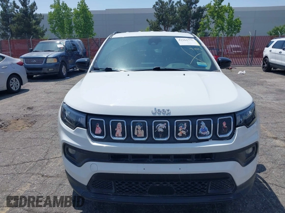 2022 Jeep Compass Latitude with VIN 3C4NJDBB6NT235666, listed as a IAAI auction lot 42161777 with 68,212 mi miles and . Bid and sale history available at DreamBid. Image 12.