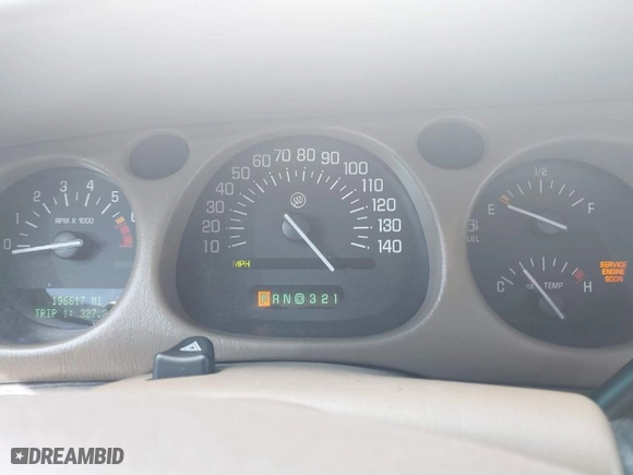 2004 Buick LeSabre Limited with VIN 1G4HR54K94U208566, listed as a IAAI auction lot 41391966 with 196,617 mi miles. Bid and sale history available at carsss.com. Image 7.