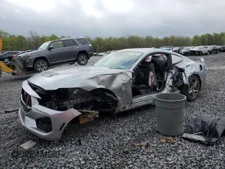 2024 Ford Mustang GT with VIN 1FA6P8CFXR5435098, listed as a Copart auction lot 55270825 with Not Provided miles and Salvage Title. Bid and sale history available at DreamBid. Image 1.