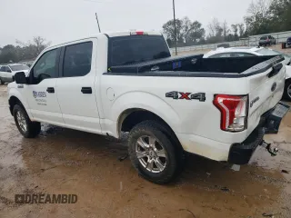 2017 Ford F-150 XL with VIN 1FTEW1EF8HFC06683, listed as a Copart auction lot 87833185 with 206,571 mi miles and Salvage Title. Bid and sale history available at carsss.com. Image 2.