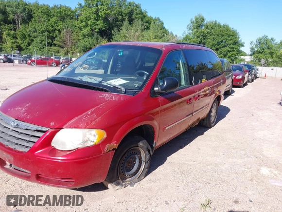 2006 Chrysler Town & Country Touring with VIN 2A4GP54L26R851303, listed as a IAAI auction lot 39570590 with 150,498 mi miles and . Bid and sale history available at DreamBid. Image 2.