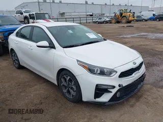 2021 Kia Forte LXS with VIN 3KPF24AD2ME312508, listed as a IAAI auction lot 38094780 with 65,314 mi miles. Bid and sale history available at carsss.com. Image 1.