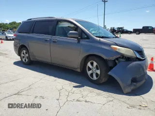 2011 Toyota Sienna LE AAS с VIN 5TDKK3DC4BS046973, выставлен на аукционе Copart как лот 58083875 с пробегом 322 399 миль миль и Списание • Salvage title. История ставок и продаж доступна на DreamBid. Изображение 4.