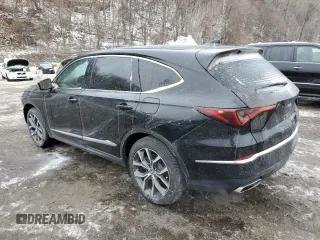 2024 Acura MDX w/Technology Package with VIN 5J8YE1H4XRL002921, listed as a Copart auction lot 45182365 with 11,125 mi miles and Salvage Title. Bid and sale history available at carsss.com. Image 2.