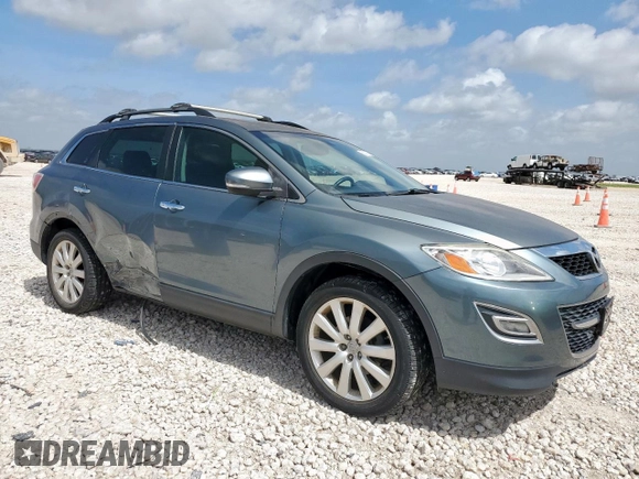 2010 Mazda CX-9 Grand Touring with VIN JM3TB3MA5A0229925, listed as a Copart auction lot 63072725 with 146,483 mi miles and Salvage title. Bid and sale history available at DreamBid. Image 4.