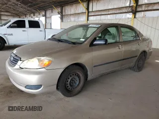 2005 Toyota Corolla CE with VIN 1NXBR32E55Z491413, listed as a Copart auction lot 65187665 with 183,008 mi miles and Clean title. Bid and sale history available at DreamBid. Image 1.