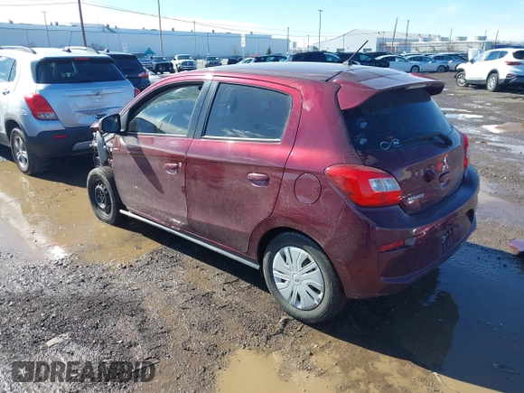 2020 Mitsubishi Mirage ES z VIN ML32A3HJ7LH001210, wystawiony jako IAAI lot #41741117 z przebiegiem 52 697 mil mil oraz . Historia ofert i sprzedaży dostępna na DreamBid. Obrazek 3.
