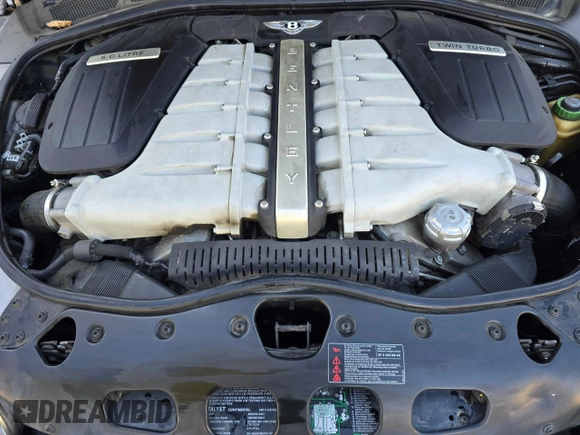 2006 Bentley Flying Spur with VIN SCBBR53W66C034319, listed as a Copart auction lot 87561075 with 85,166 mi miles and Salvage title. Bid and sale history available at DreamBid. Image 7.