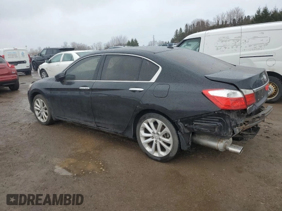 2015 Honda Accord Touring with VIN 1HGCR3F99FA800360, listed as a Copart auction lot 52151055 with 208,849 mi miles and Clean title. Bid and sale history available at DreamBid. Image 2.