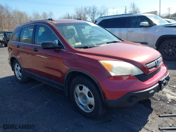 2008 Honda CR-V LX with VIN JHLRE48368C071019, listed as a IAAI auction lot 42047164 with 214,536 mi miles. Bid and sale history available at carsss.com. Image 1.