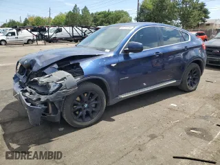 2011 BMW X6 50i with VIN 5UXFG8C51BLZ95772, listed as a Copart auction lot 65733764 with 94,467 mi miles and Salvage Title. Bid and sale history available at carsss.com. Image 1.