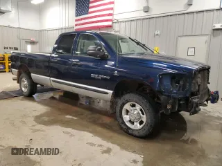 2006 Dodge 3500 SLT z VIN 3D7LX38C06G242855, wystawiony jako Copart lot #50630325 z przebiegiem 208 246 mil mil oraz Czysty tytuł • Clean title. Historia ofert i sprzedaży dostępna na DreamBid. Obrazek 4.
