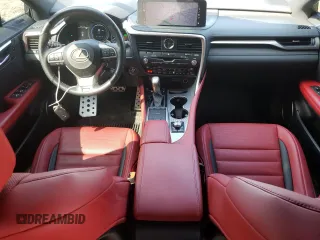 2022 Lexus RX with VIN 2T2YGMDA2NC077938, listed as a Copart auction lot 61071184 with 33,249 mi miles and Salvage Title. Bid and sale history available at carsss.com. Image 8.