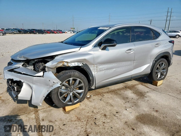 2017 Lexus NX 200t with VIN JTJYARBZXH2081618, listed as a Copart auction lot 57838325 with 96,172 mi miles and Salvage title. Bid and sale history available at DreamBid. Image 1.