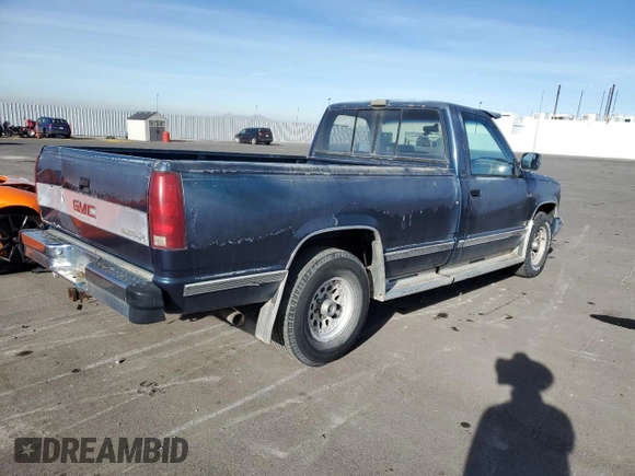 1990 GMC Sierra 1500 with VIN 1GTFC24K2LE554012, listed as a Copart auction lot 86004084 with 174,771 mi miles and Clean Title. Bid and sale history available at DreamBid. Image 3.
