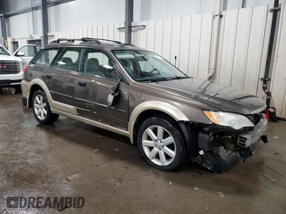 2008 Subaru Outback i z VIN 4S4BP61C887350748, wystawiony jako Copart lot #89168275 z przebiegiem 251 371 mil mil oraz Szkoda całkowita • Salvage title. Historia ofert i sprzedaży dostępna na DreamBid. Obrazek 4.