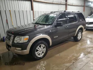 2007 Ford Explorer Eddie Bauer z VIN 1FMEU74837UB50881, wystawiony jako Copart lot #57871695 z przebiegiem 179 498 mil mil oraz Czysty tytuł • Clean title. Historia ofert i sprzedaży dostępna na DreamBid. Obrazek 1.