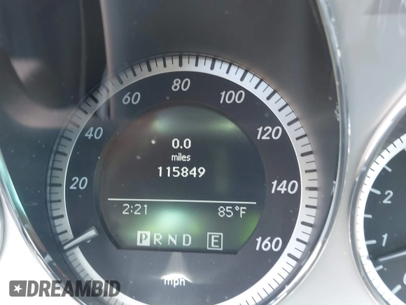 2011 Mercedes-Benz C C 300 Sport with VIN WDDGF5EBXBA520097, listed as a IAAI auction lot 42099592 with 115,849 mi miles. Bid and sale history available at carsss.com. Image 7.