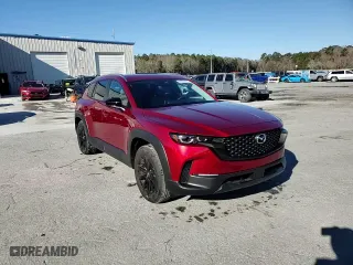 2025 Mazda CX-50 2.5 S Premium Package with VIN 7MMVABDM9SN313047, listed as a Copart auction lot 89389665 with 1,261 mi miles and Salvage Title. Bid and sale history available at carsss.com. Image 14.