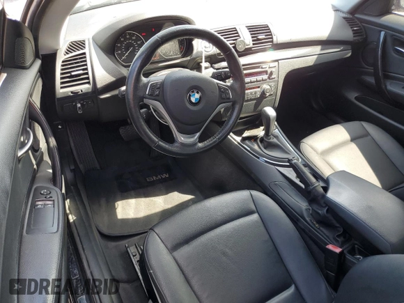 2012 BMW 1 Series 128i with VIN WBAUP7C56CVP23806, listed as a Copart auction lot 62339235 with 105,776 mi miles and Salvage title. Bid and sale history available at DreamBid. Image 8.