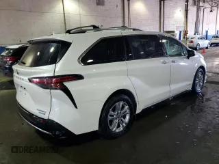 2021 Toyota Sienna Limited with VIN 5TDESKFC8MS002515, listed as a Copart auction lot 45865525 with 73,290 mi miles and Clean Title. Bid and sale history available at DreamBid. Image 3.
