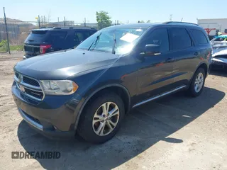 2011 Dodge Durango Crew with VIN 1D4RE4GG4BC599282, listed as a IAAI auction lot 42228048 with 150,514 mi miles and . Bid and sale history available at carsss.com. Image 2.
