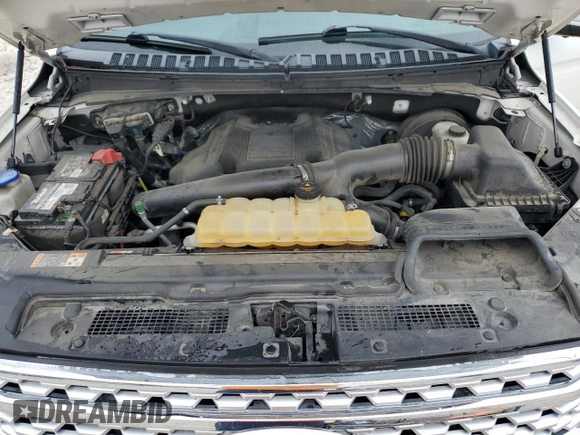 2018 Ford Expedition Platinum with VIN 1FMJU1LT9JEA25824, listed as a Copart auction lot 46264285 with 136,812 mi miles and Salvage Title. Bid and sale history available at carsss.com. Image 12.