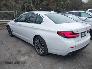 2023 BMW 5 Series 530i xDrive with VIN WBA13BJ06PWY21307, listed as a IAAI auction lot 41244931 with 12,391 mi miles and . Bid and sale history available at DreamBid. Image 3.