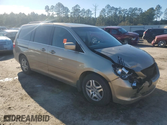 2006 Honda Odyssey EX-L with VIN 5FNRL38666B409588, listed as a Copart auction lot 41760645 with 188,147 mi miles and Salvage Title. Bid and sale history available at carsss.com. Image 4.