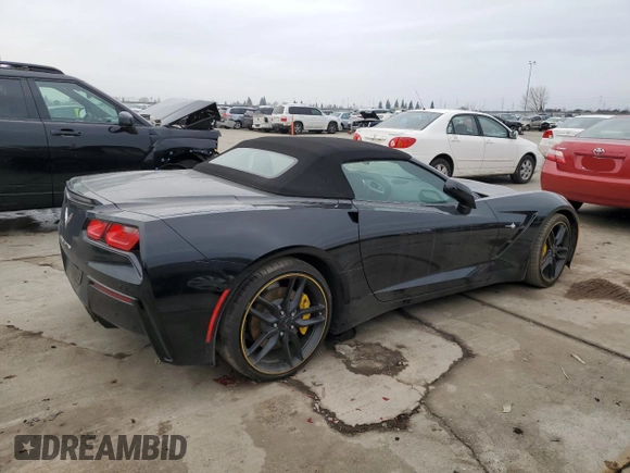 2019 Chevrolet Corvette 3LT with VIN 1G1YF3D70K5102004, listed as a Copart auction lot 84139064 with 51,769 mi miles and Salvage Title. Bid and sale history available at carsss.com. Image 3.