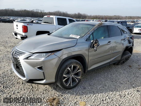 2019 Lexus RX with VIN 2T2BZMCA9KC172896, listed as a Copart auction lot 72277232 with 0 mi miles. Bid and sale history available at carsss.com. Image 1.